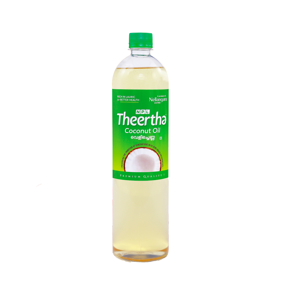 Theertha Premium Quality Coconut Oil - Rich in Lauric Acid