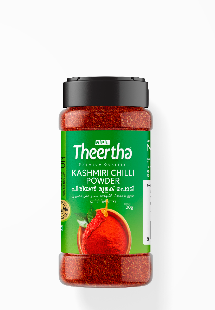 Theertha Premium Kashmiri Chilli Powder - 100g