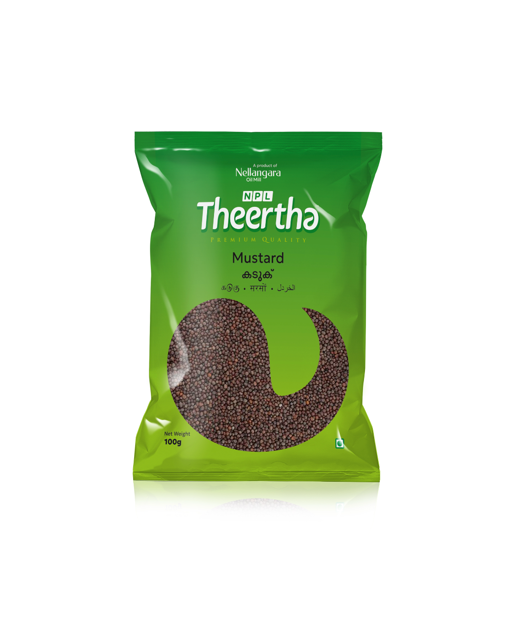 Theertha Premium Quality Mustard Seeds - 100g